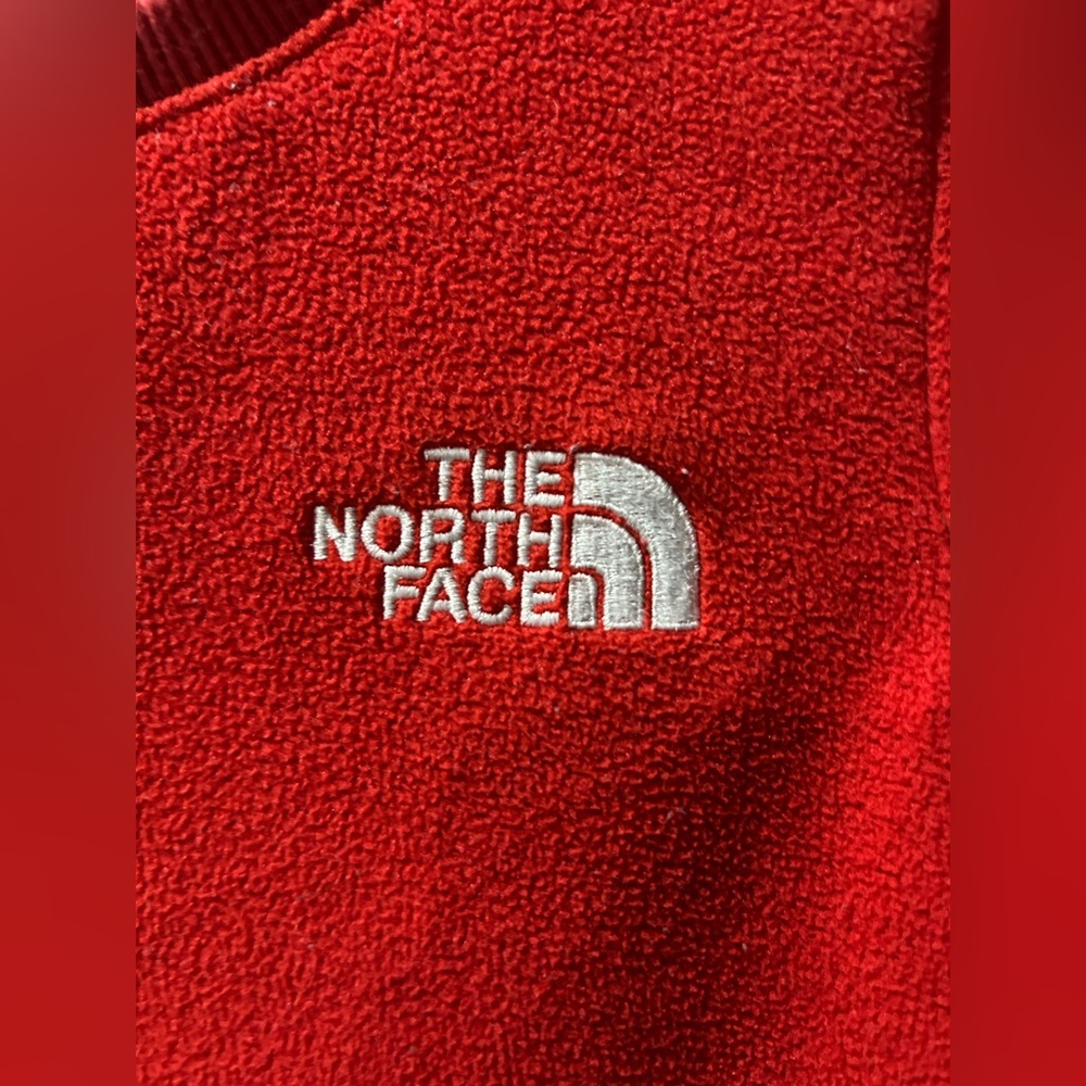 The North Face fleece sweater. Used. Size 2/3 years - Picture 3 of 8